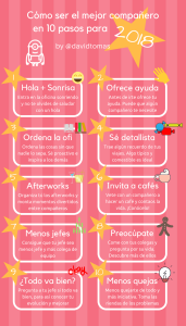 Como ser el mejor companero de trabajo en 10 pasos para 2018
